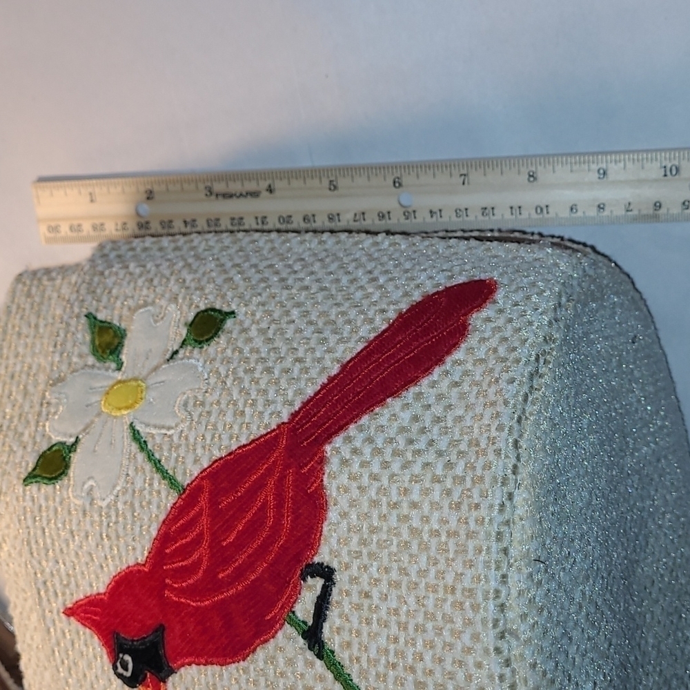 Unique Women's Embroidered Rounded Pocketbook - image 8